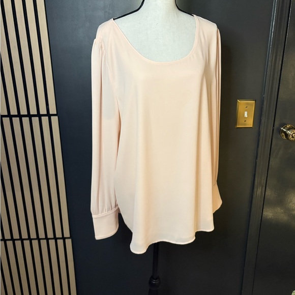 LOFT Soft Pink Blouse - Picture 9 of 9